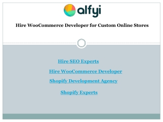 Hire WooCommerce Developer for Custom Online Stores