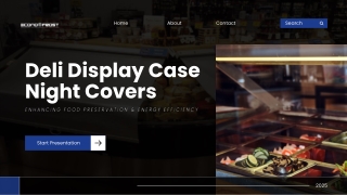 Deli Display Case Night Covers