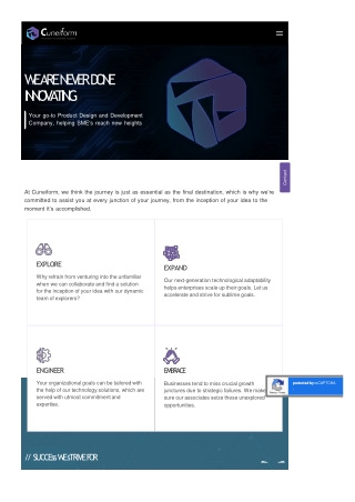 Best Product Development Service in USA Simple, Smart, Successful - Cuneiform