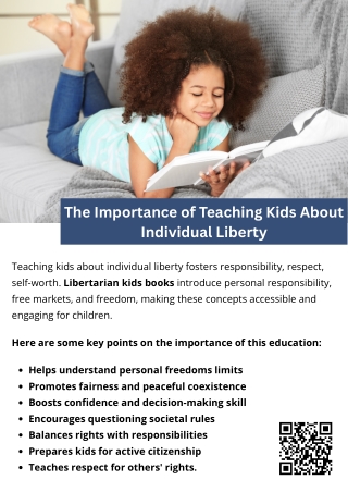 The Importance of Teaching Kids About Individual Liberty
