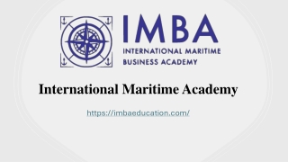 International Maritime Academy