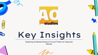 exploring combined science o level tuition