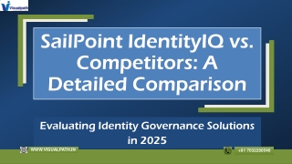 sailpoint identityiq vs competitors a detailed comparison