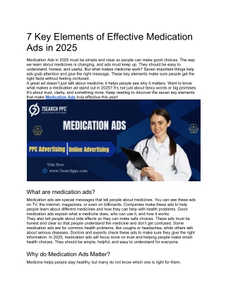 7 Key Elements of Effective Medication Ads in 2025 (1)