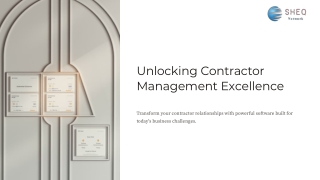 Best Contractor Management Software for Seamless Operations