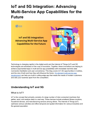IoT and 5G Integration_ Advancing Multi-Service App Capabilities for the Future