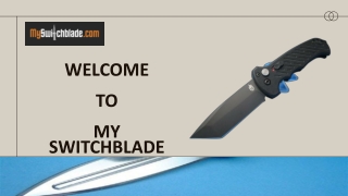 Gain Enhanced Portability by Using Automatic Knives