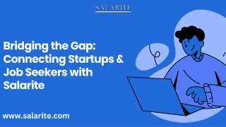 bridging the gap connecting startups job seekers