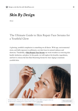 The Ultimate Guide to Skin Repair Face Serums for a Youthful Glow