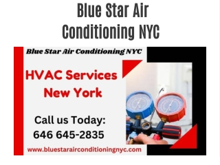 blue star air conditioning nyc