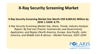 x ray security screening market