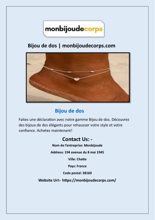 bijou de dos monbijoudecorps com