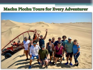 Machu Picchu Tours for Every Adventurer