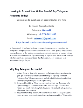 Looking to Expand Your Online Reach
