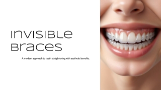 a modern approach to teeth straightening with aesthetic benefits