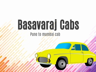 basavaraj cabs pune to mumbai cab