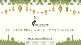 Effective Pray For The Man You Love