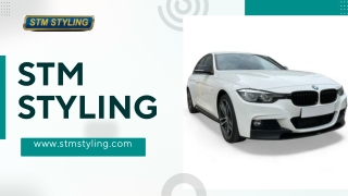 Transform Your BMW 5 Series F10 with STM STYLING’s Gloss Black Full Body Kit