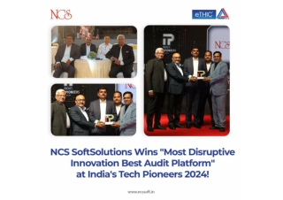 NCS SoftSolutions Wins Most Disruptive Innovation