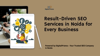 r esult driven seo services in noida for every