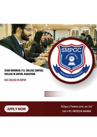 Achieve Excellence: Leading bca admission in jaipur