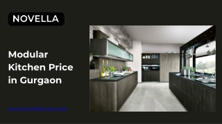 Modular Kitchen Price in Gurgaon from Novella Kitchens