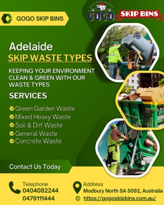 Smart Skip Waste Types | GoGo Skip Bins