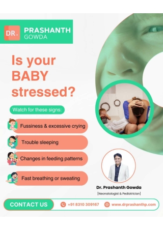 Is Your Baby Showing Signs of Stress _ Dr Prashanth Gowda _ Best Pediatrician in HSR Layout