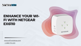 Boost Your Wi-Fi Coverage with Netgear EX6110 Range Extender