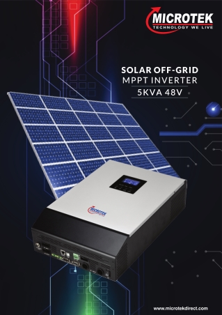 Solar off grid in India - Microtek India
