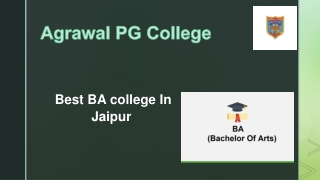 Best BA college In Jaipur