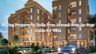 Buying Property in India from Abroad Step-by-Step Guide for NRIs