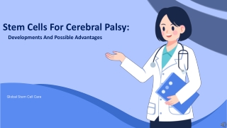 Stem Cells For Cerebral Palsy Developments And Possible Advantages