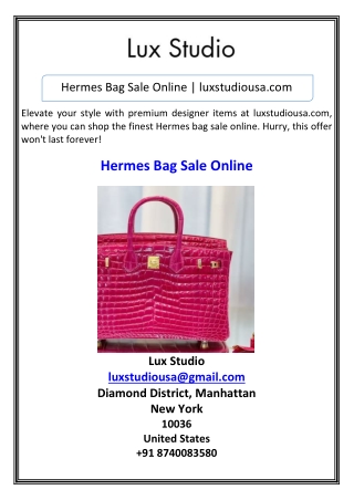 hermes bag sale online luxstudiousa com
