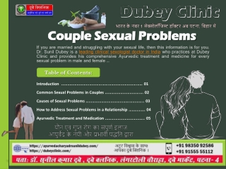 Incredible Best Sexologist in Patna, Bihar Couple Sexual Problems Dr Sunil Dubey