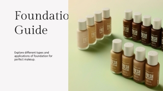 Flawless Radiance with The Body Shop Foundation Cream