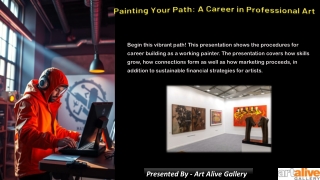 p ainting your path a career in professional art