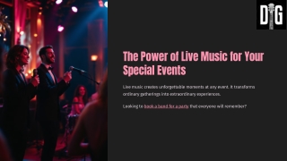 The Ultimate Party Band Experience for Unforgettable Celebrations