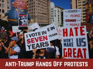 Anti-Trump Hands Off Protests