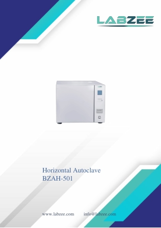 horizontal autoclave bzah 501