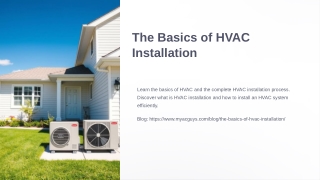 HVAC Installation Basics: A Homeowner’s Guide | The A/C Guys