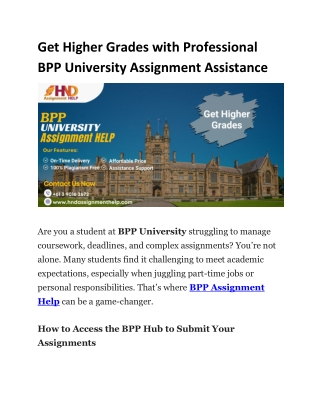 get higher grades with professional