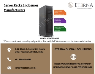 Server Racks Enclosures Manufacturers