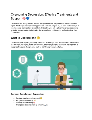 Overcoming Depression_ Effective Treatments and Support