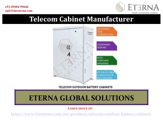 Telecom Cabinet Manufacturer