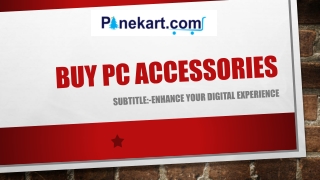 Buy PC Accessories