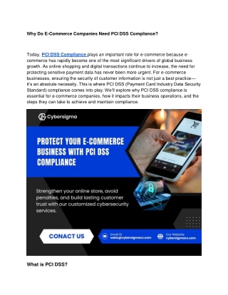 pci dss Compliance