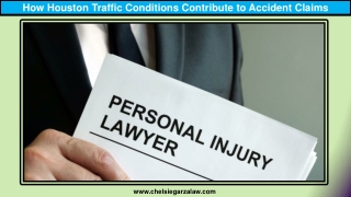 How Houston Traffic Conditions Contribute to Accident Claims