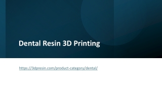Dental Resin 3D Printing2
