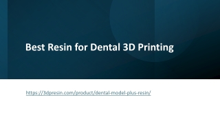 Best Resin for Dental 3D Printing5